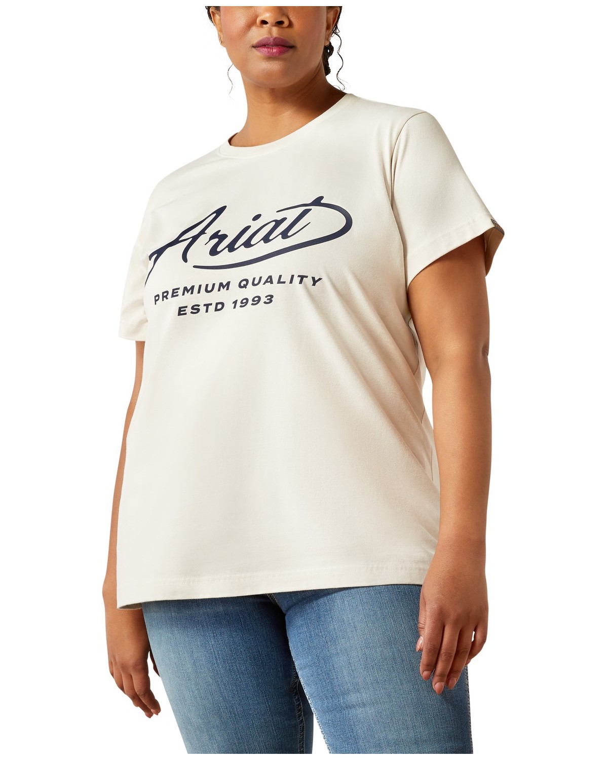 Ariat Women's Rebar Logo Short Sleeve Graphic Work Tee - Plus