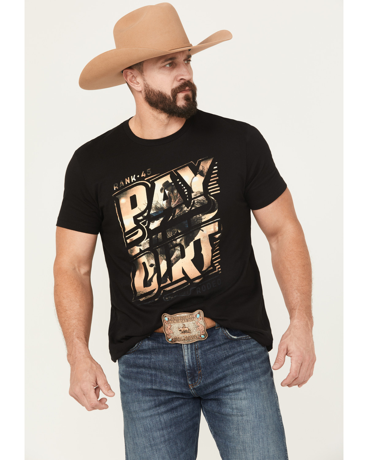RANK 45® Men's Pay Dirt Short Sleeve Graphic T-Shirt