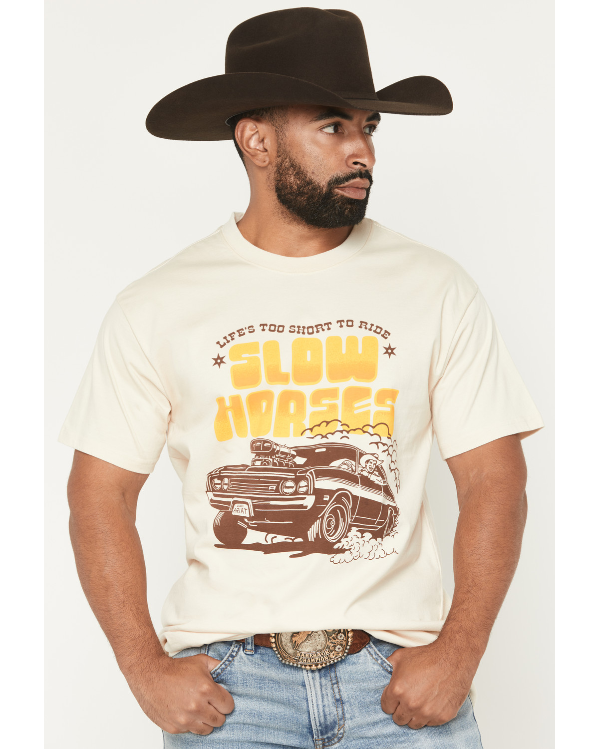 Ariat X Sendero Men's Slow Horses Short Sleeve Graphic T-Shirt
