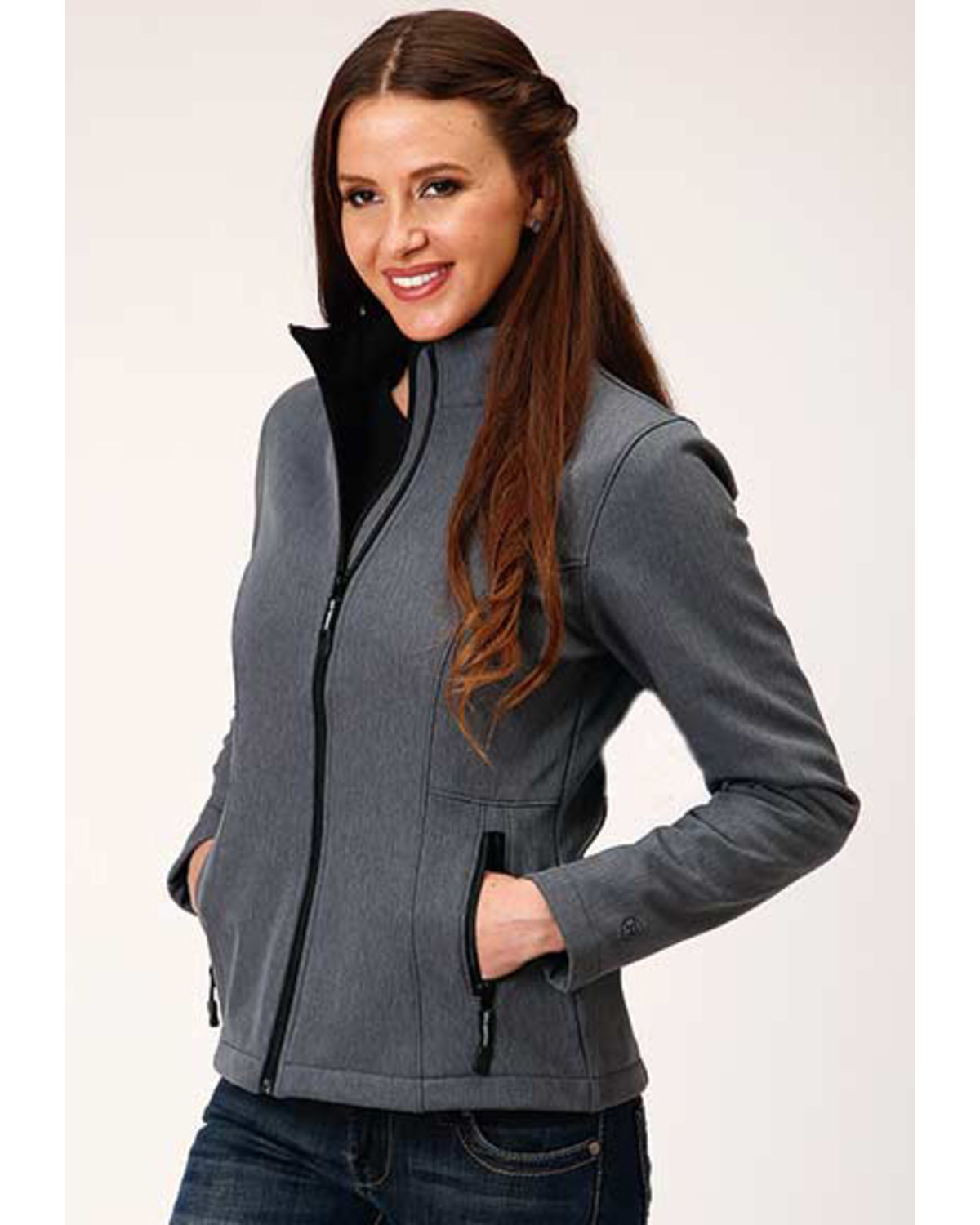 Roper Women's Softshell Fleece Lined Jacket - Plus