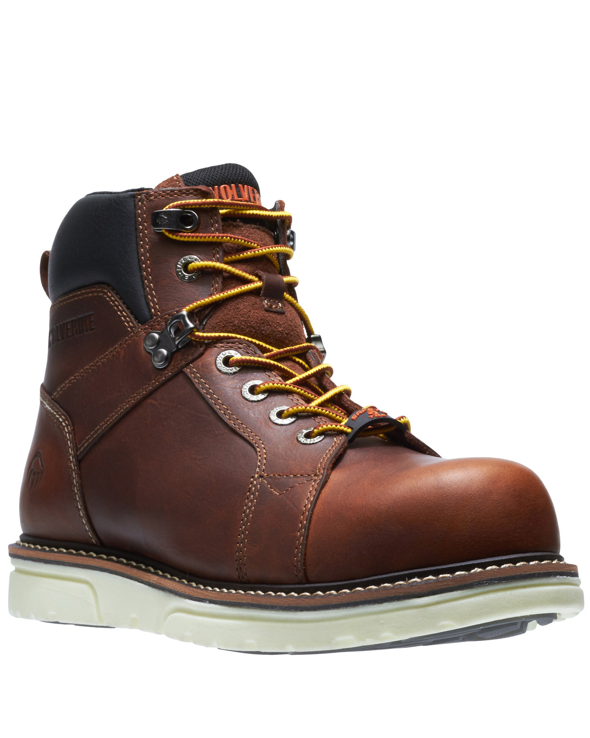 wolverine wedge work boots