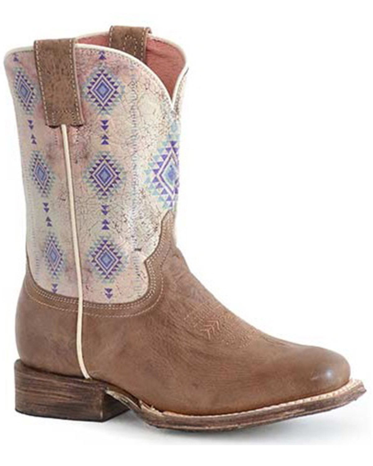 Roper Boys' Southwestern Western Boots