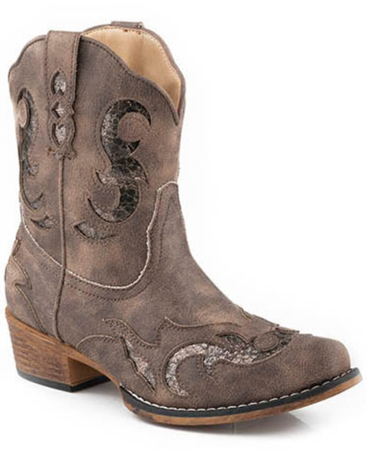 Roper Women's Ida Short Western Boots - Snip Toe