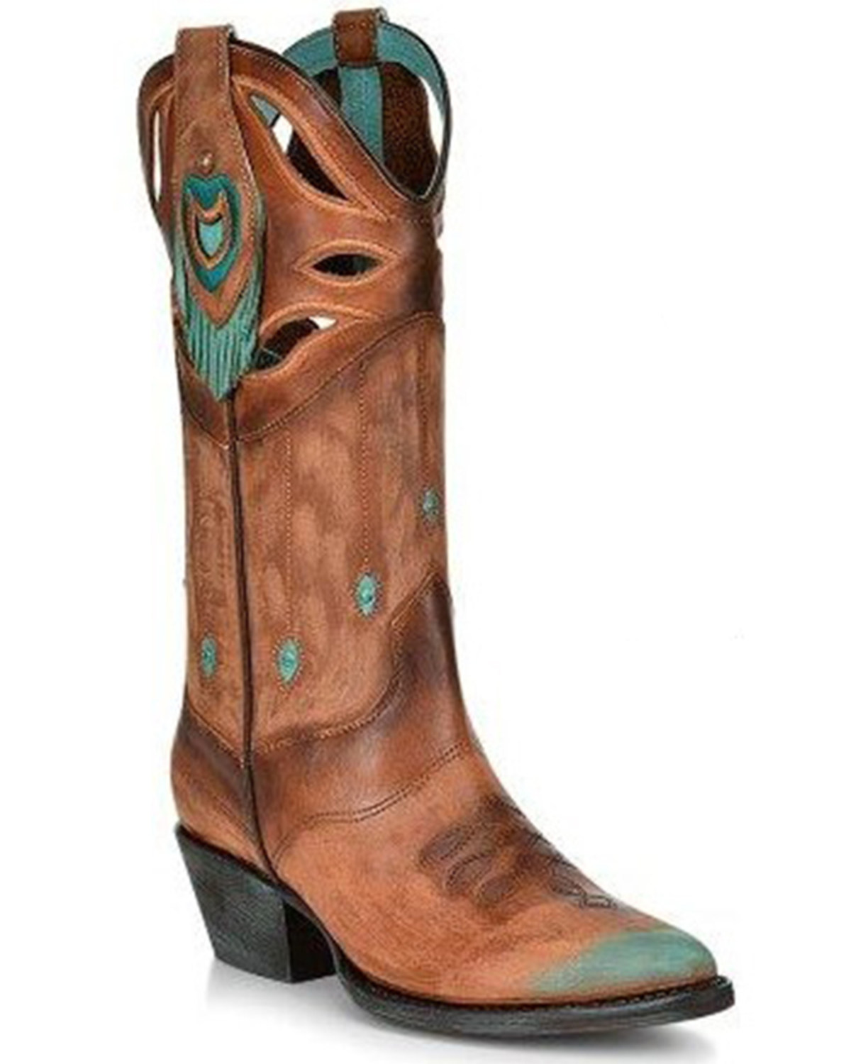 Corral Women's Fringe Western Boots - Pointed Toe