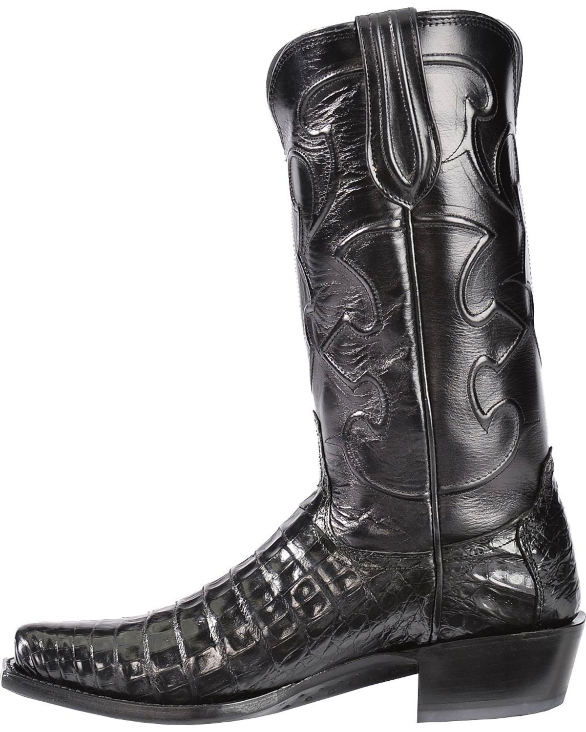Lucchese Men's Charles John Wayne Crocodile Western Boots Boot Barn