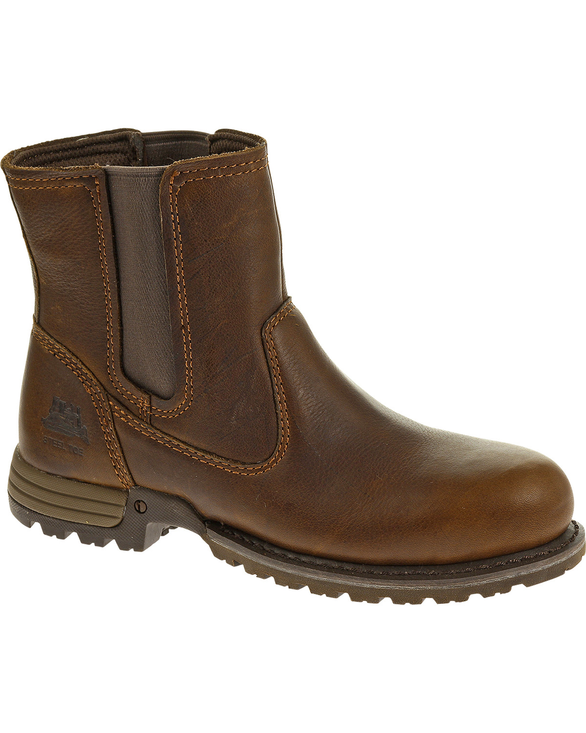 CAT Women's Freedom Pull-On Steel Toe Work Boots | Boot Barn