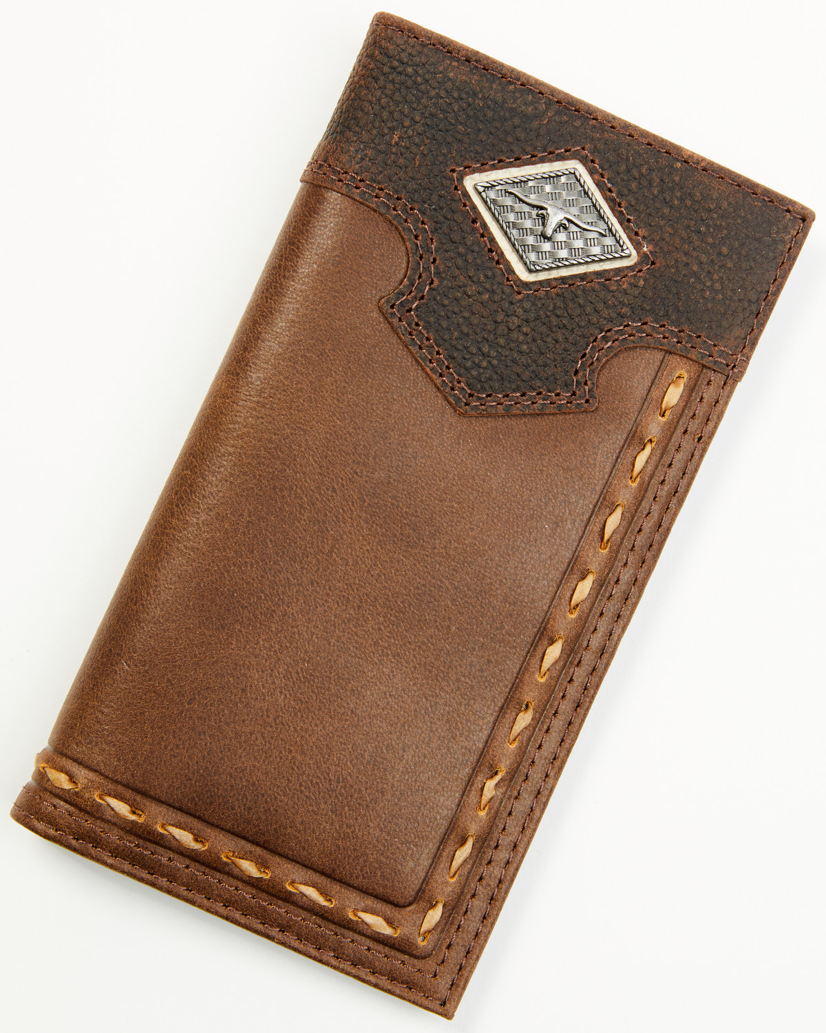 Cody James Men's Buck Stitch Concho Rodeo Wallet