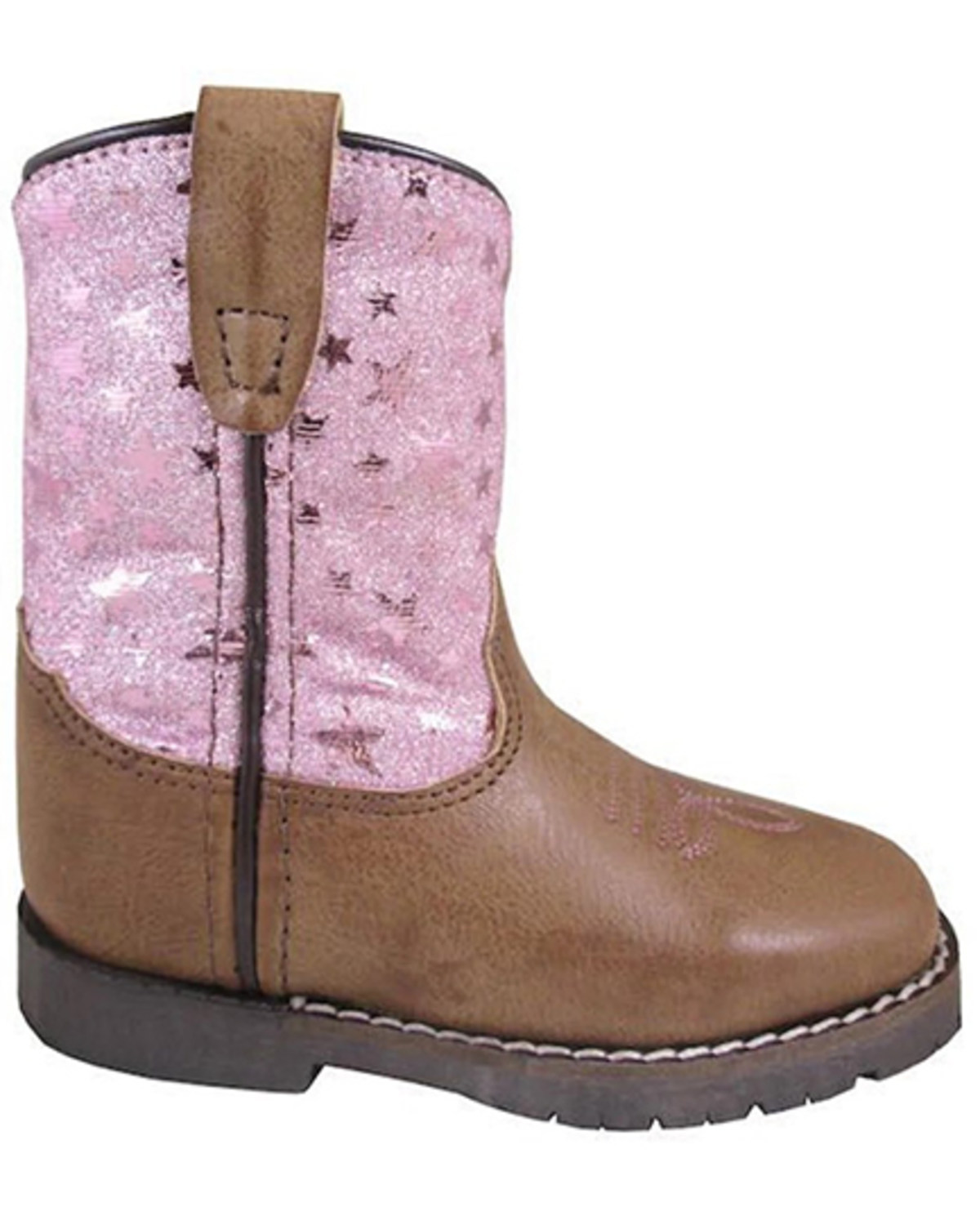 Smoky Mountain Toddler Girls' Autry Western Boots - Round Toe