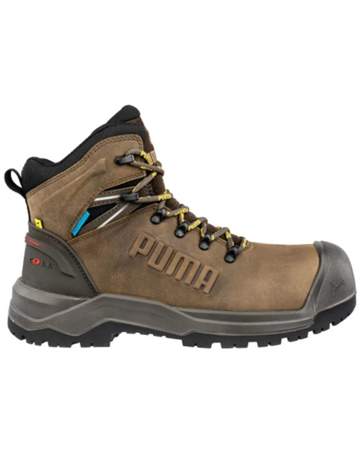 Puma Safety Men's Iron HD Mid Waterproof Work Boots - Composite Toe