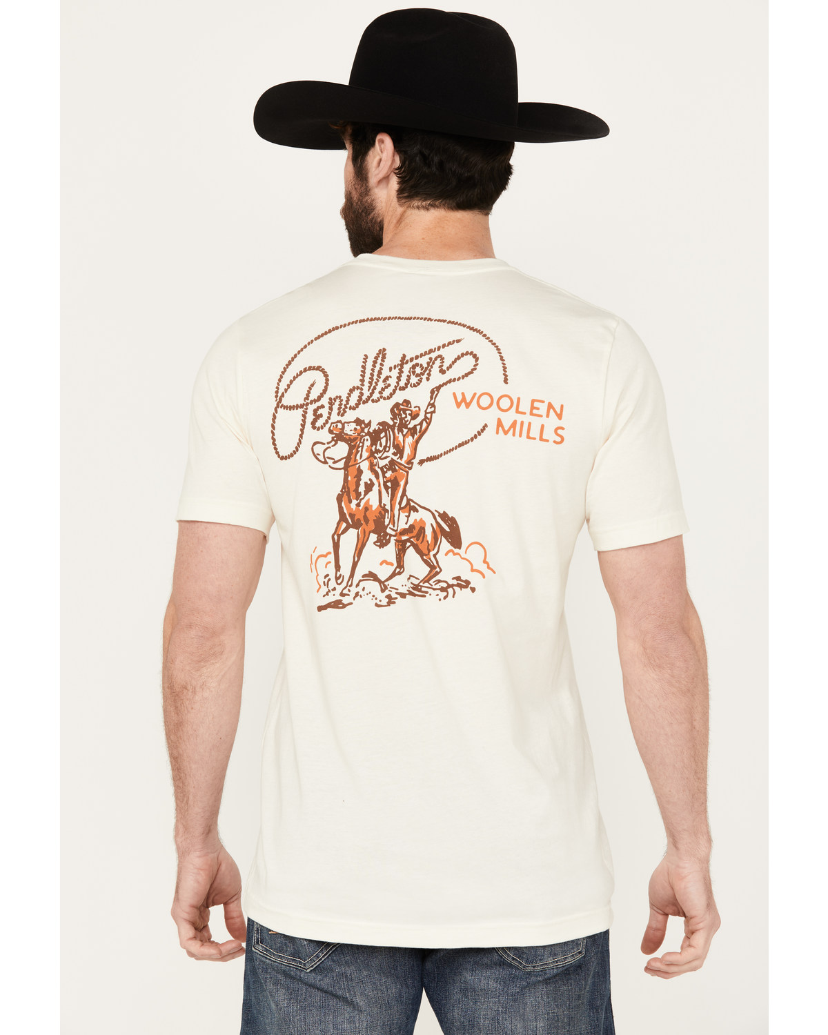 Pendleton Men's Boot Barn Exclusive Rancher Short Sleeve Graphic T-Shirt