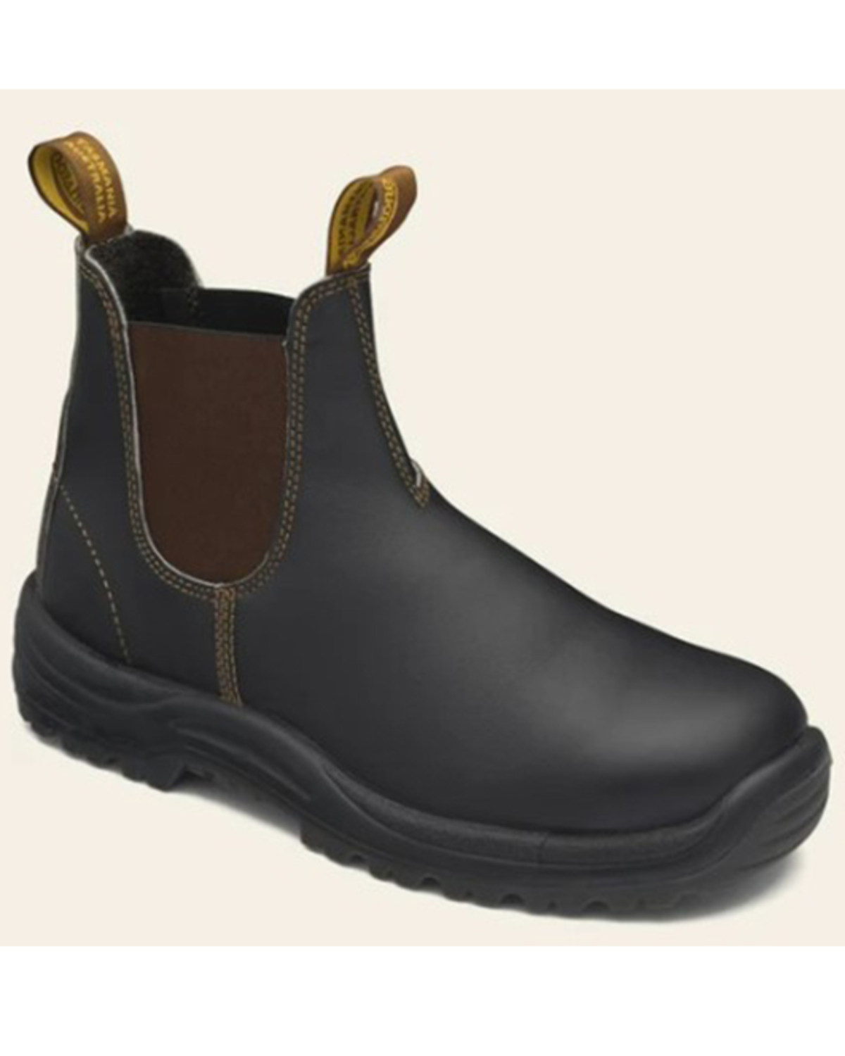 Blundstone Men's Chelsea Work Boots - Steel Toe