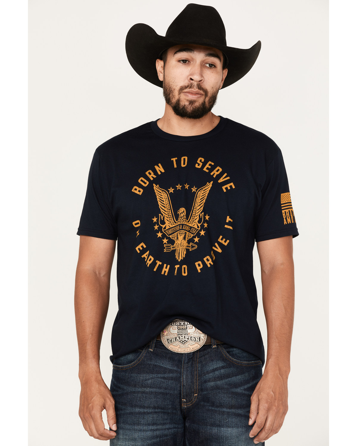 Brothers & Arms Men's Born To Serve Graphic T-Shirt