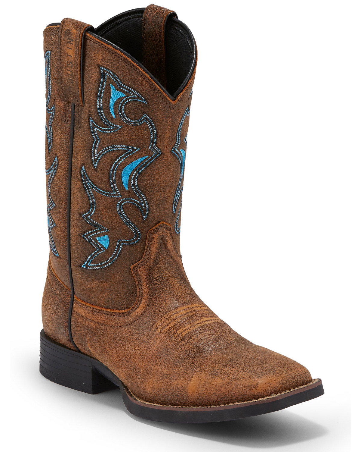 Justin boots square toe mens Clearance