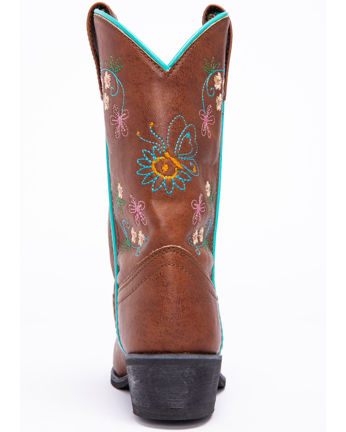 Shyanne Girls' Floral Embroidery Western Boots Snip Toe Boot Barn