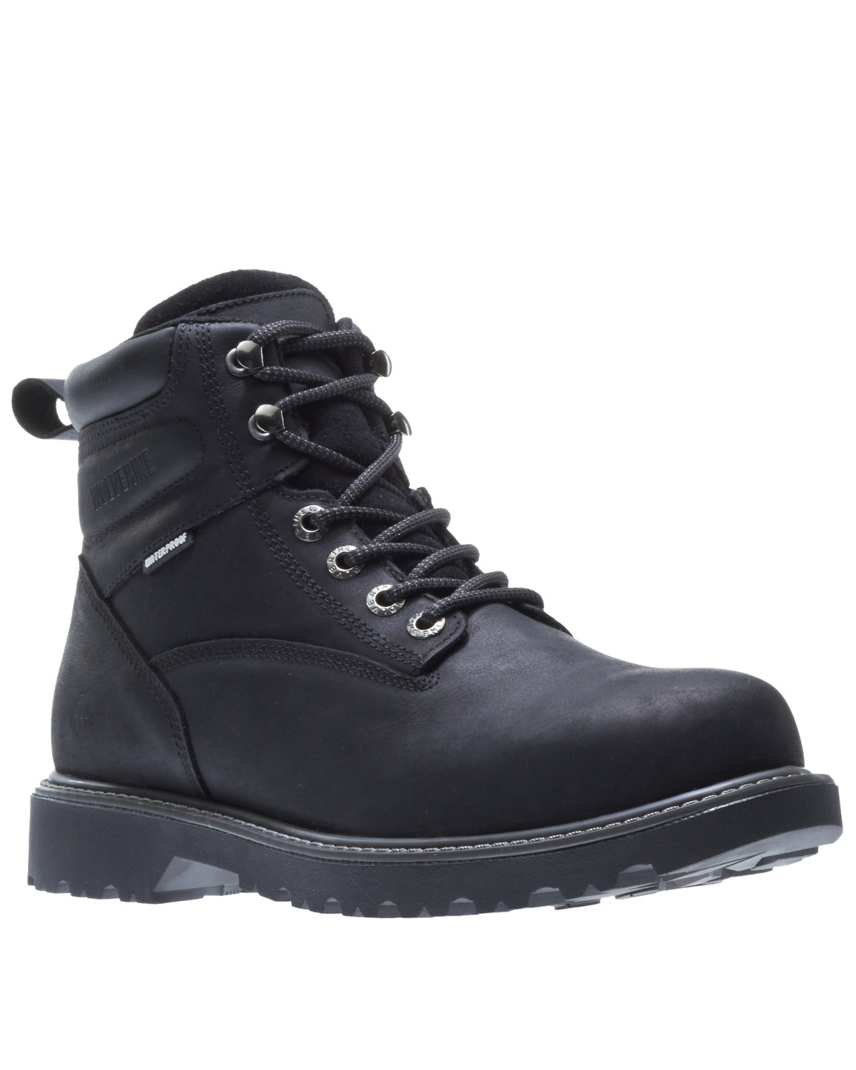 wolverine black waterproof boots