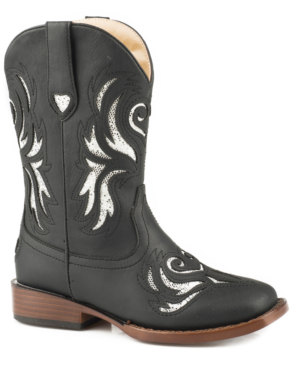 Roper Girls' Black Glitter Breeze 