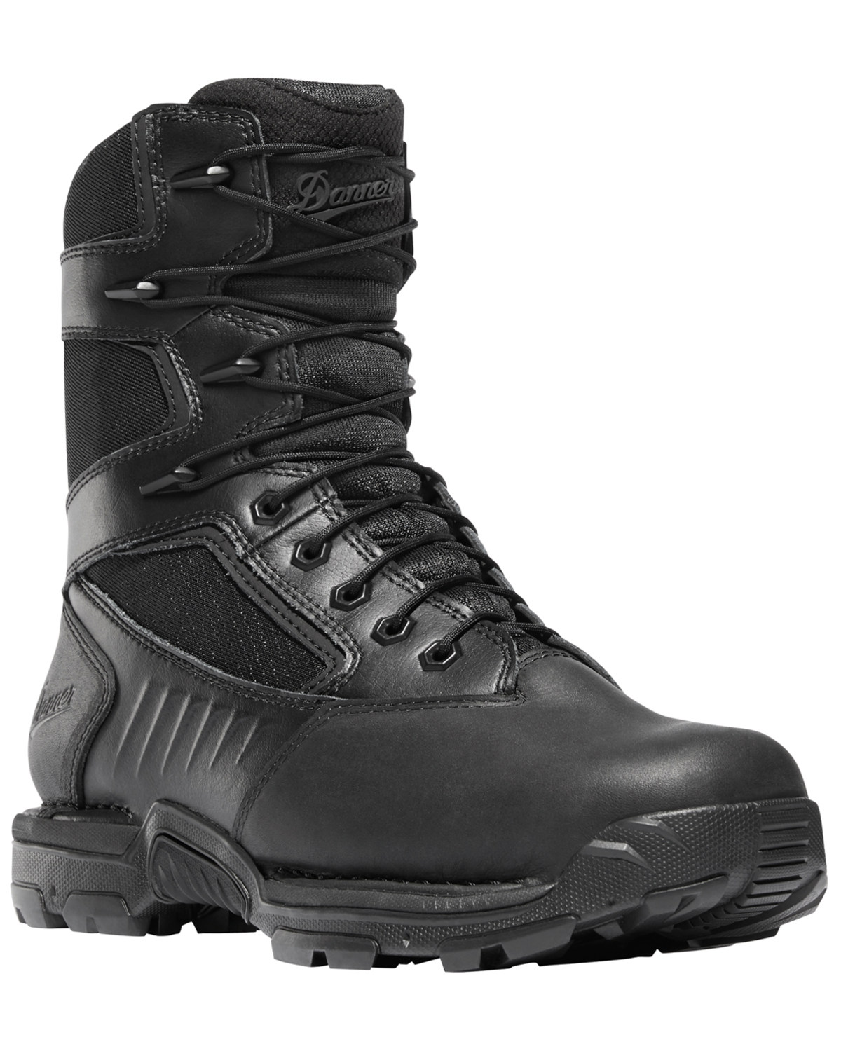 danner work boots black