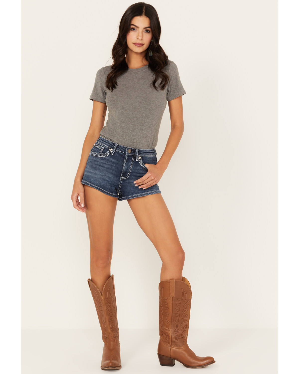 Zara TRF MID RISE DENIM SHORTS | Mall of America®