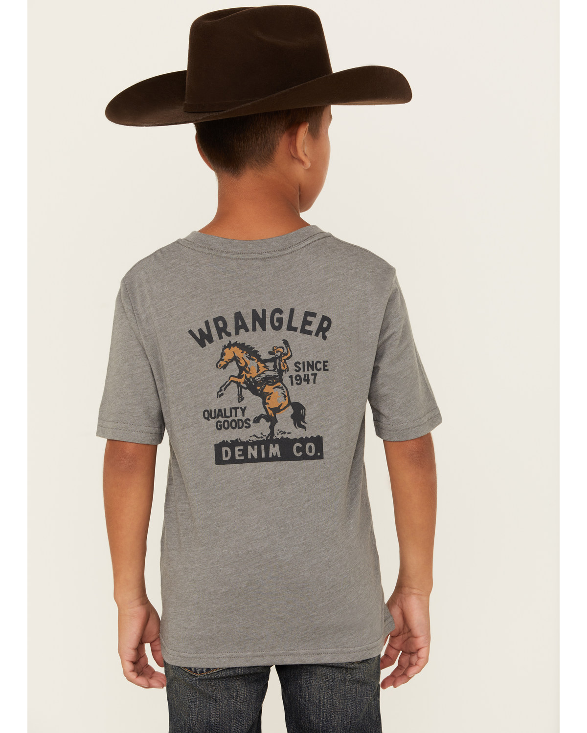 Wrangler Boys' Rodeo Short Sleeve Graphic T-Shirt