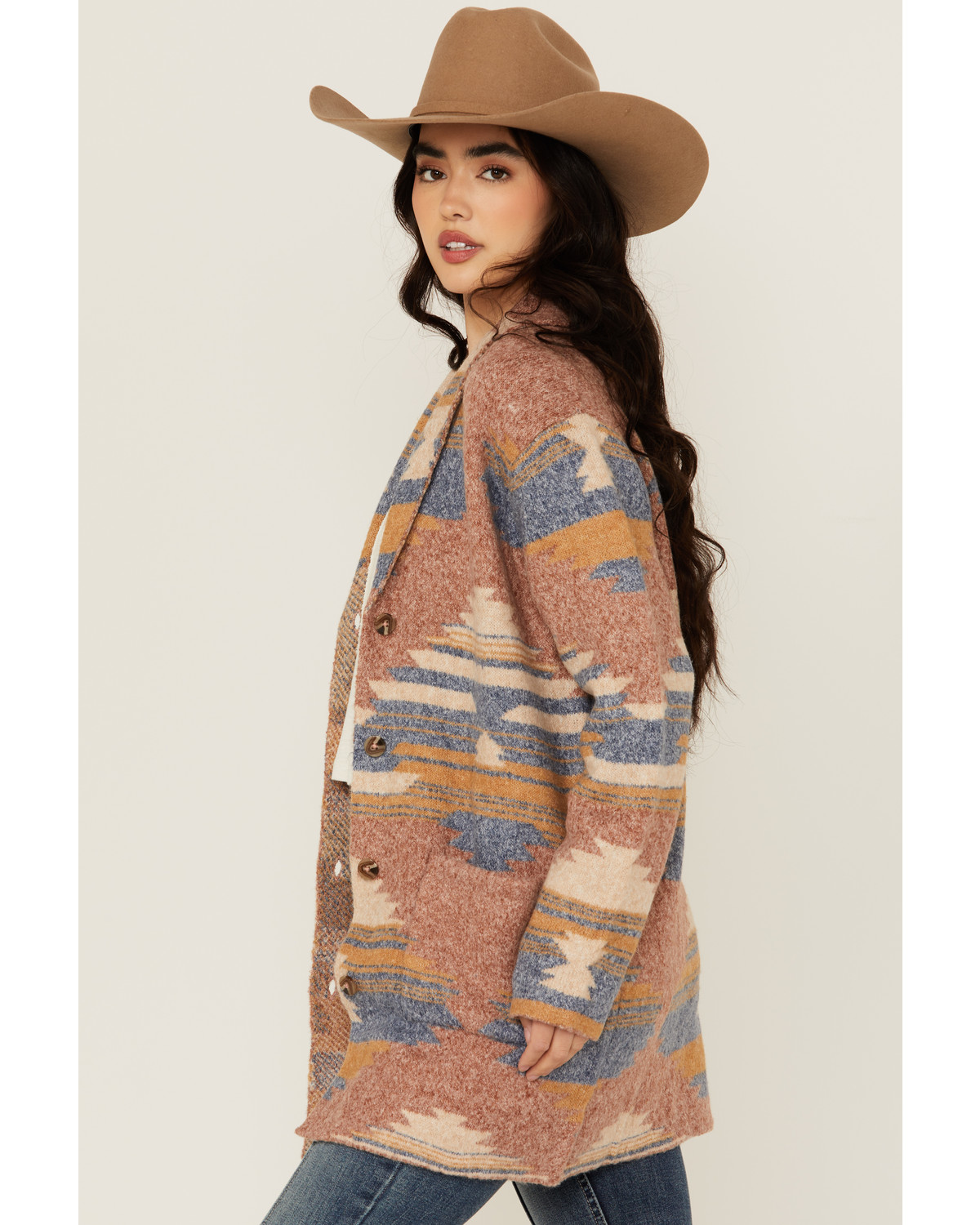 Idyllwind Women's Crosswind Southwestern Print Cardigan