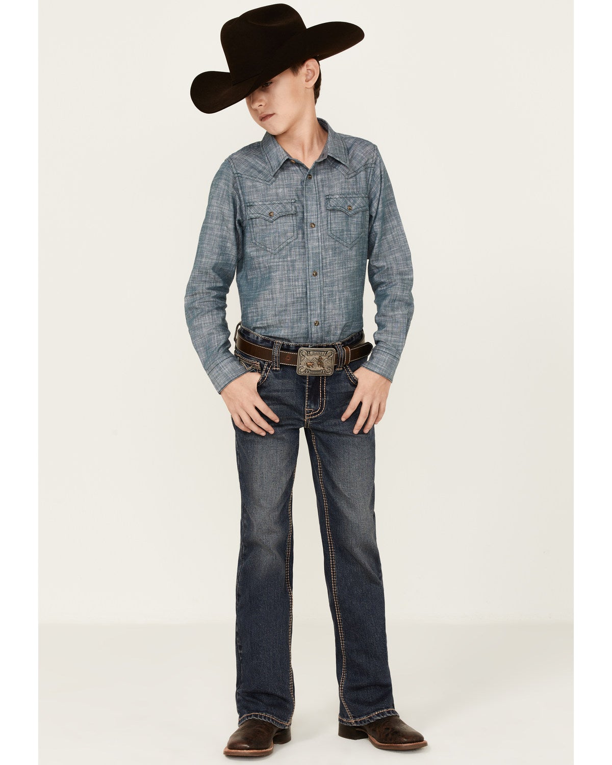 Rock \u0026 Roll Denim Boys' Rock Bootcut 