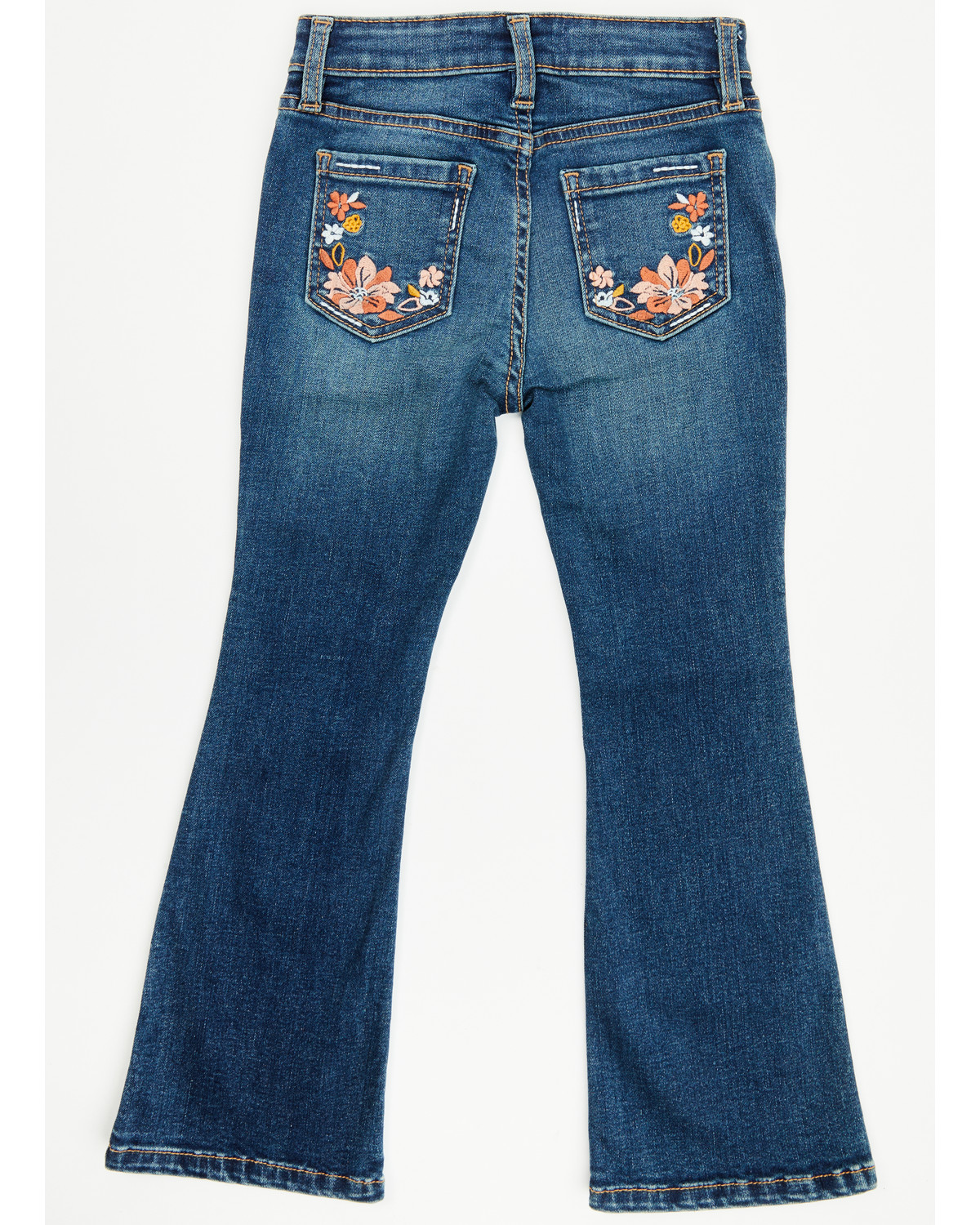 Shyanne Toddler Girls' Shayla Dark Wash Bootcut Stretch Denim Riding Jeans
