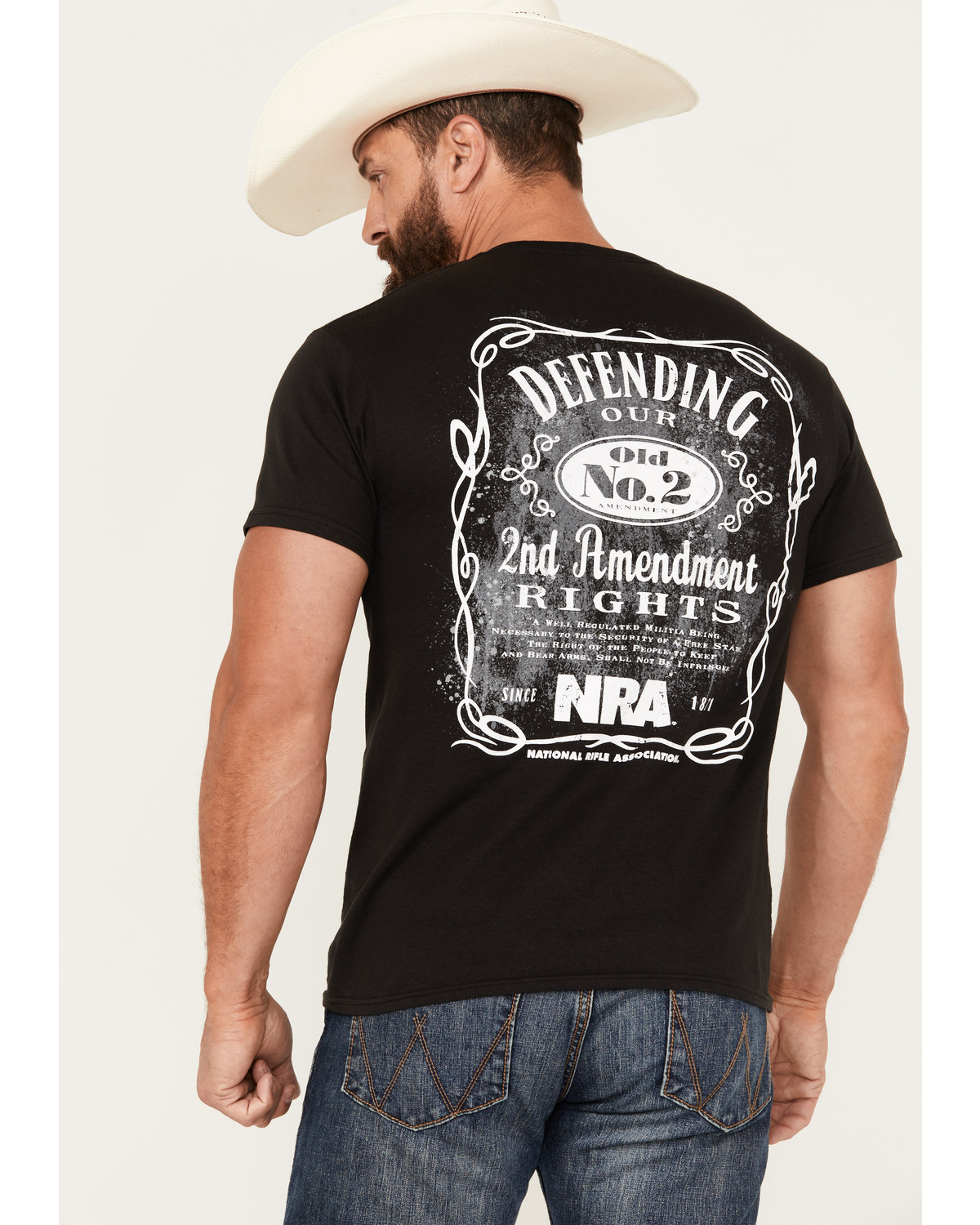 Buck Wear Men's NRA Old No. 2 Short Sleeve Graphic T-Shirt