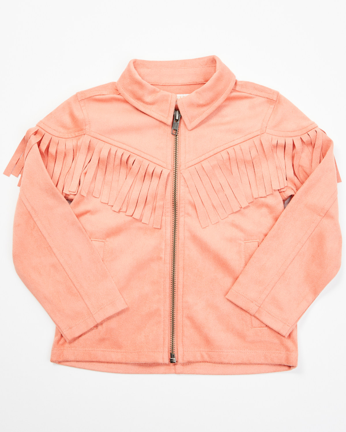 Shyanne Toddler Girls' Juniper Fringe Zip-Up Jacket