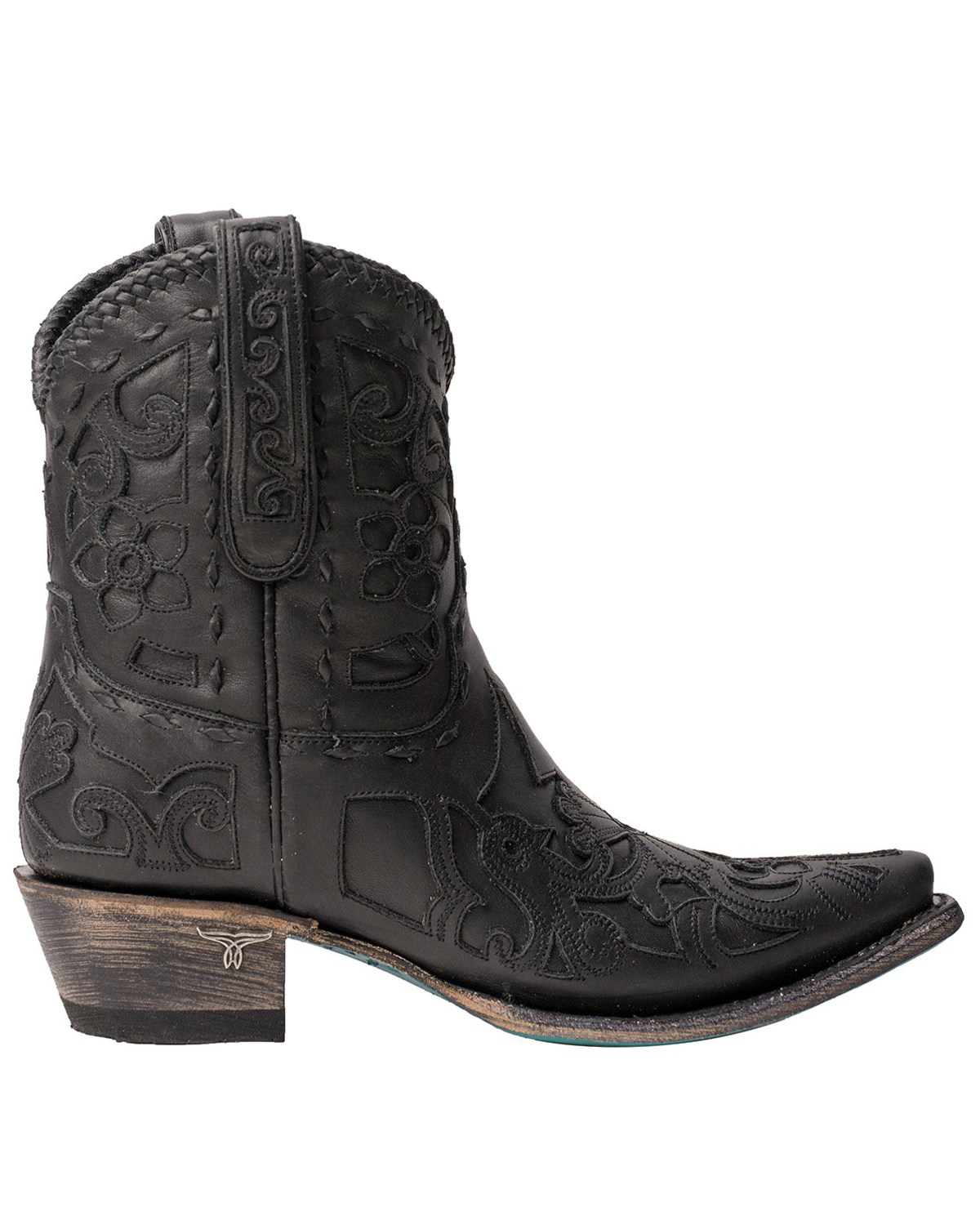 snip toe western booties