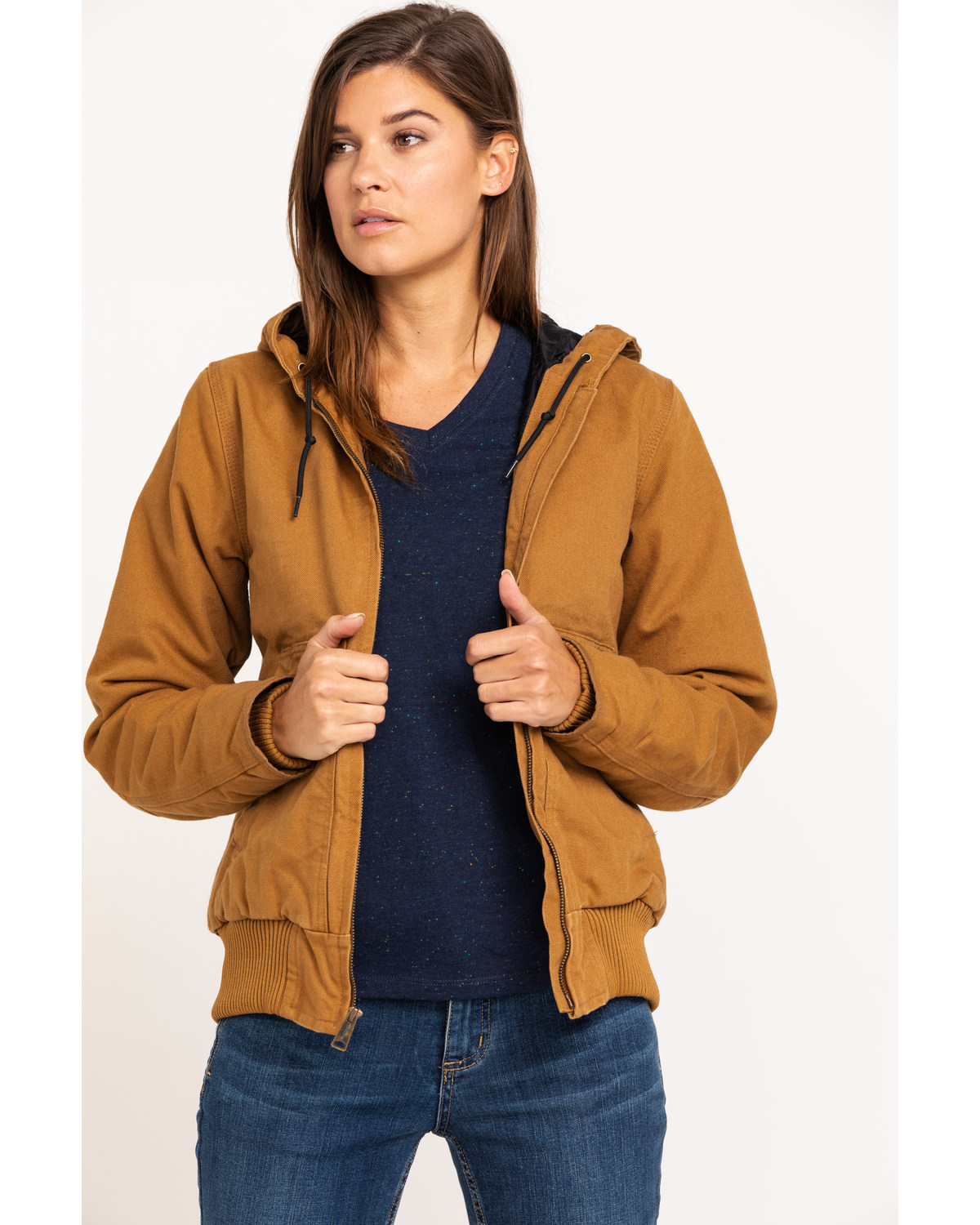 Carhartt Women S Sandstone Quilted Flannel Active Work Jacket