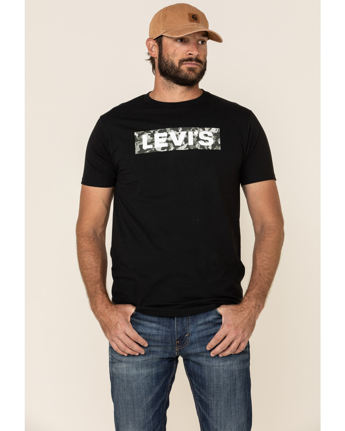 Levi's Men's Seal Batwing Logo Graphic Short Sleeve T-Shirt