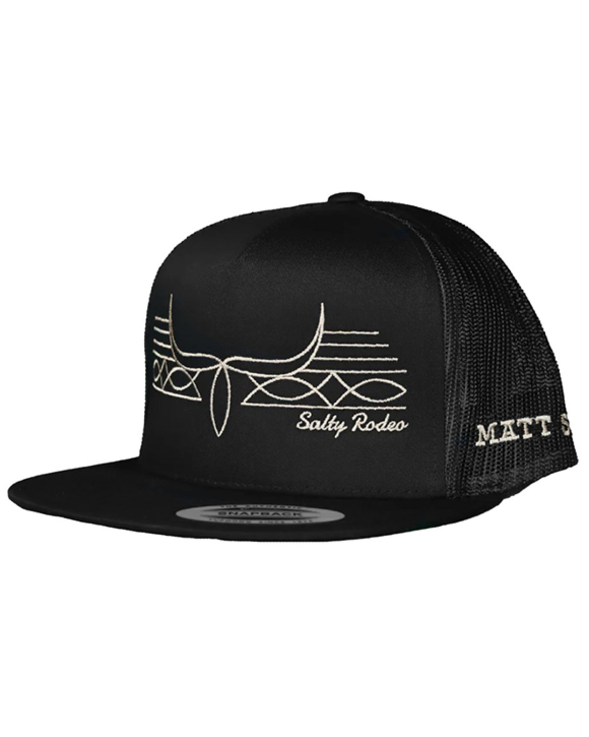 Salty Rodeo Logo Embroidered Ball Cap