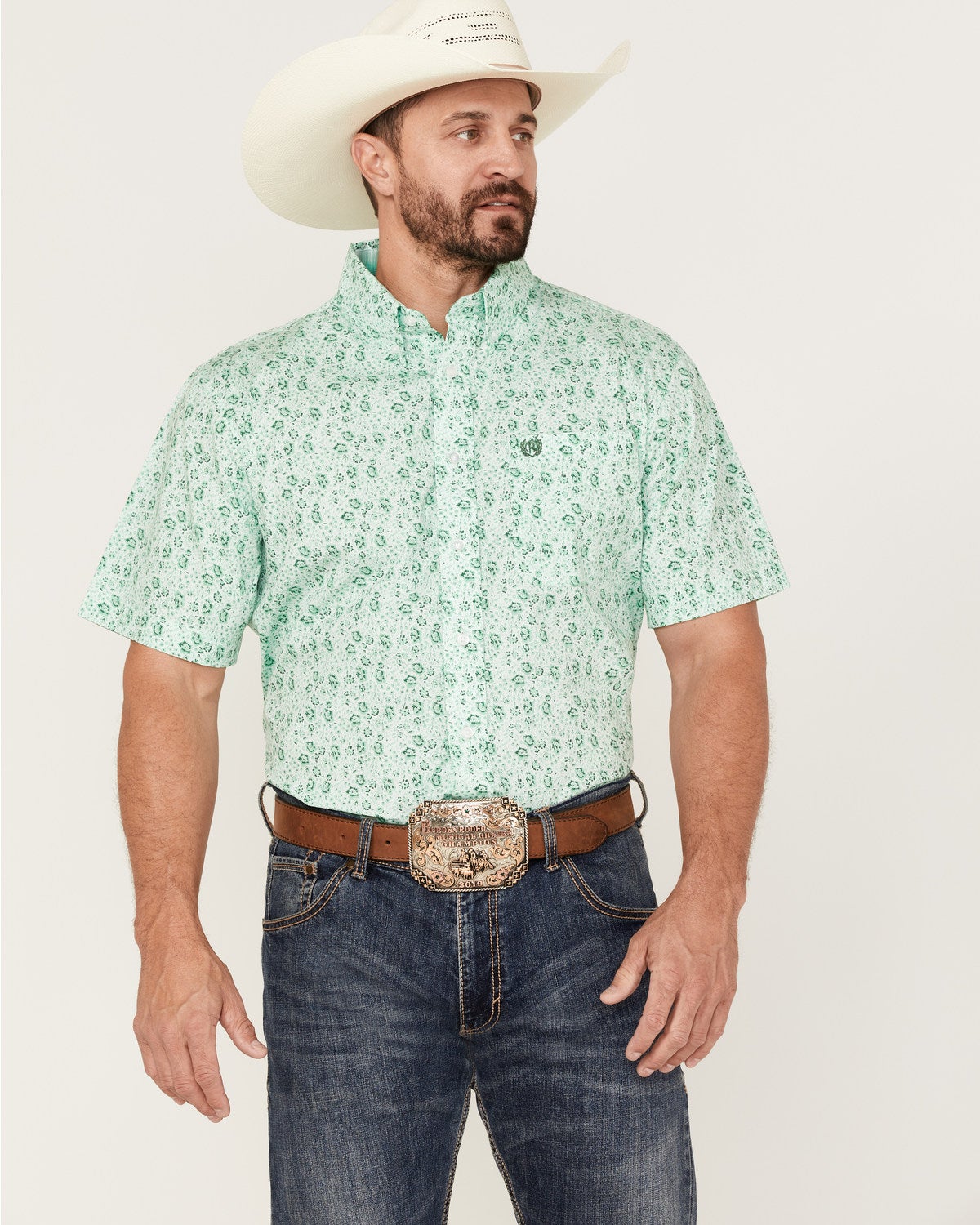 panhandle button up