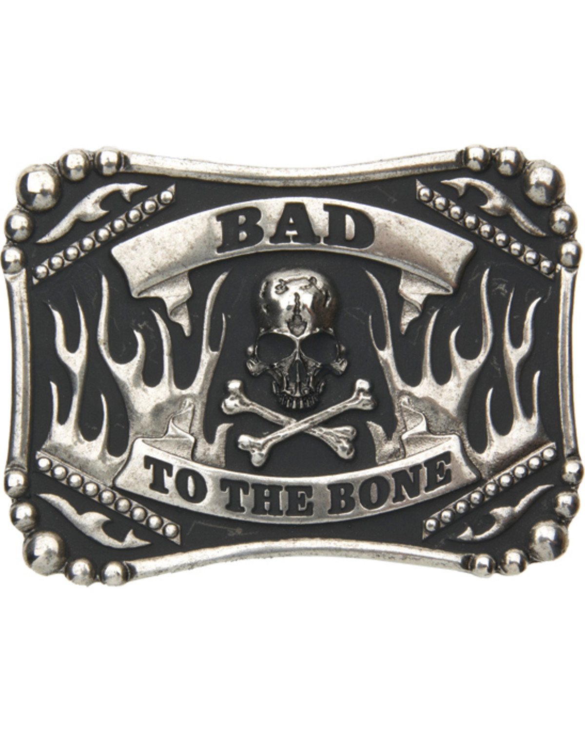 AndWest Men's Bad to the Bone Belt Buckle