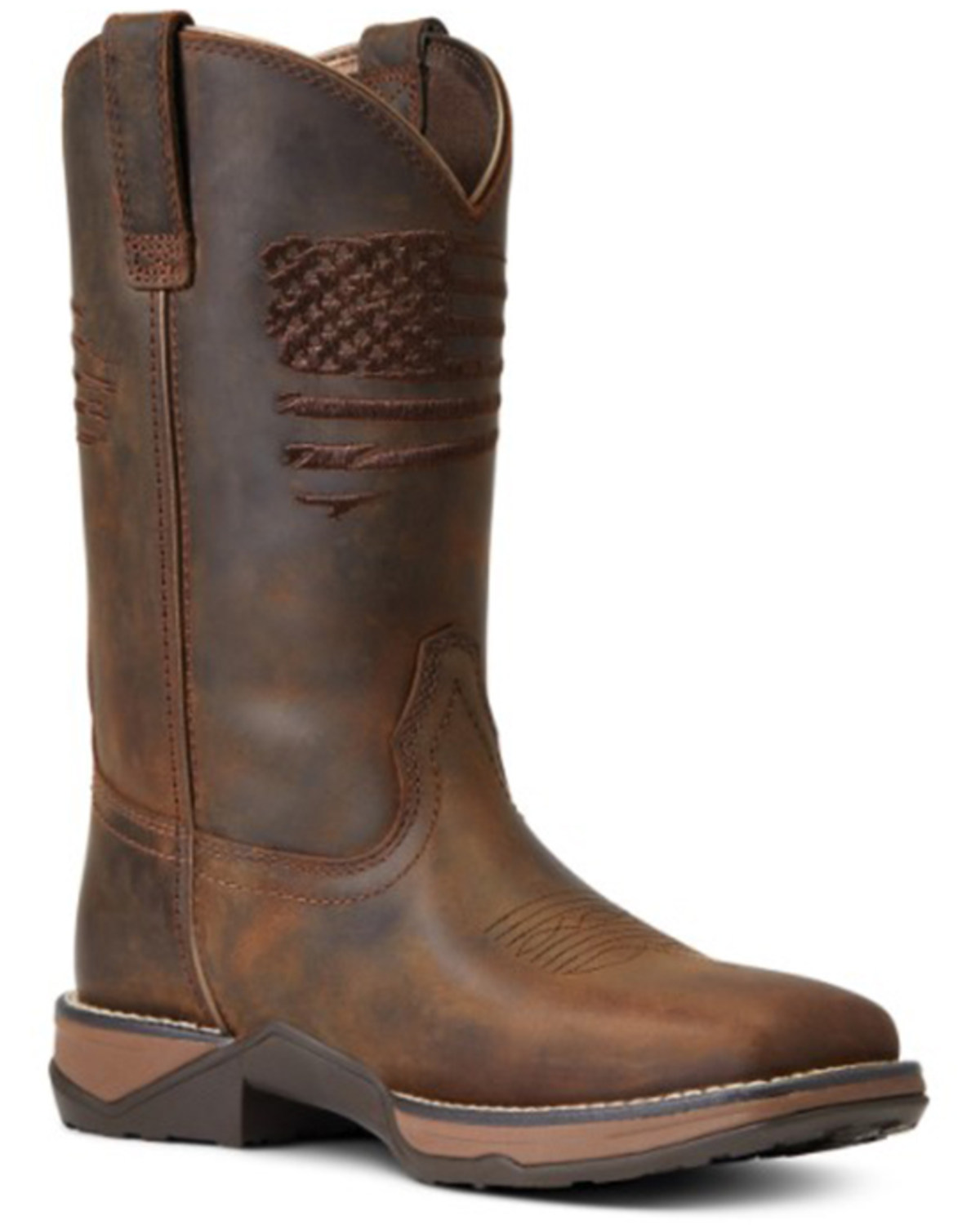Ariat Women's Anthem Patriot Western Performance Boots - Broad Square Toe