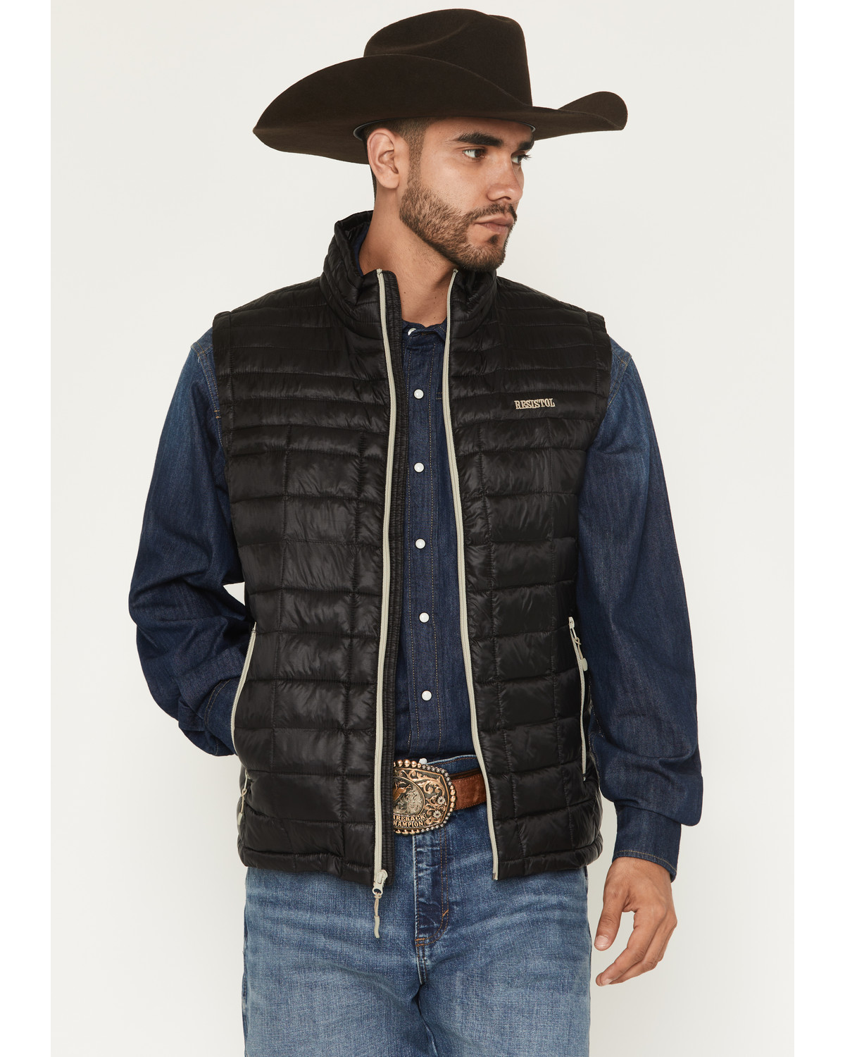 Resistol Men's Cold Bloq Puffer Vest