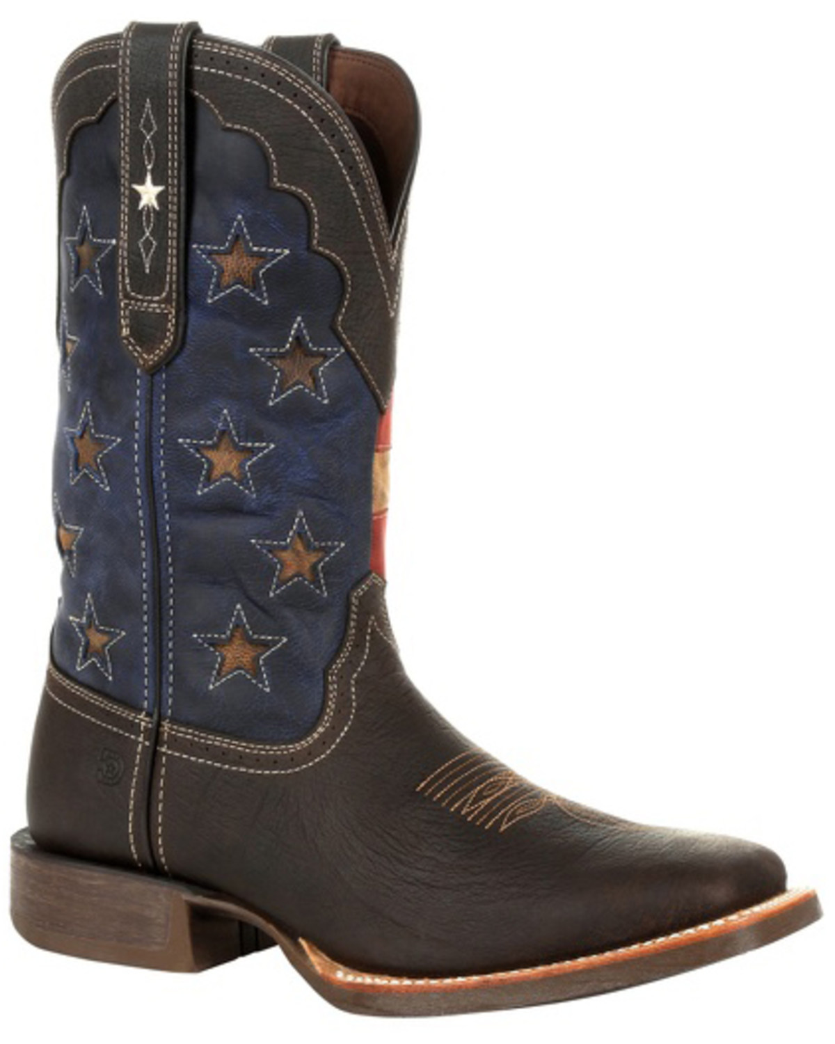Durango Men's Rebel Pro Vintage Flag Western Performance Boots - Broad Square Toe