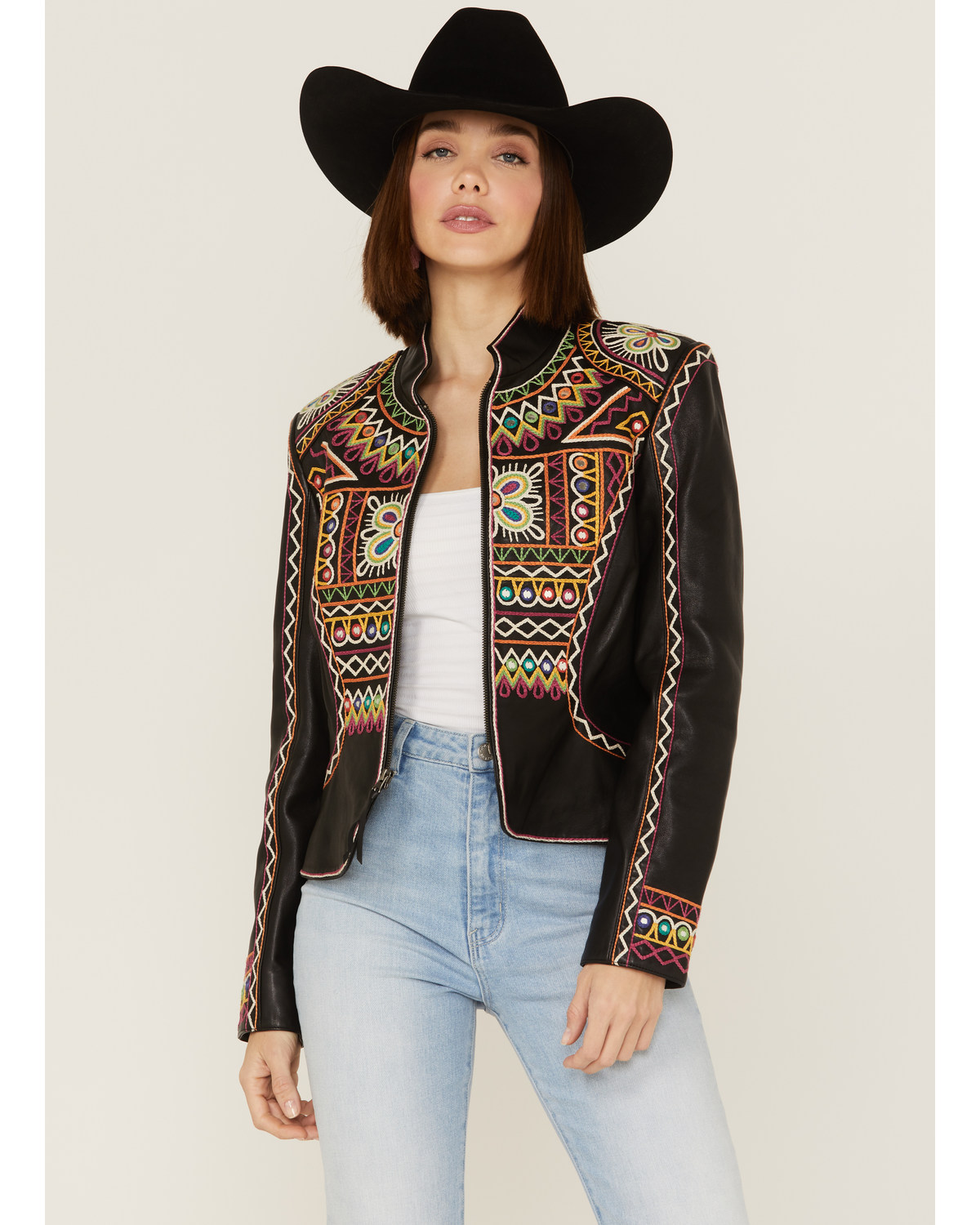 Double D Ranch Women's Festival of Colors Southwestern Geo Jacket