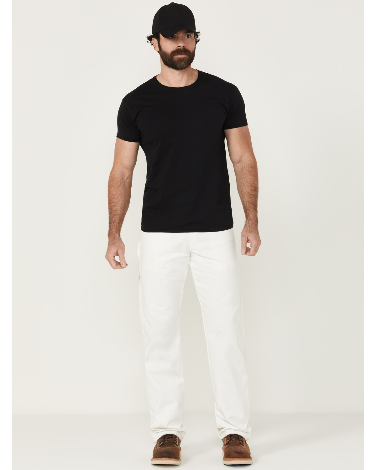 dickies carpenter pants white