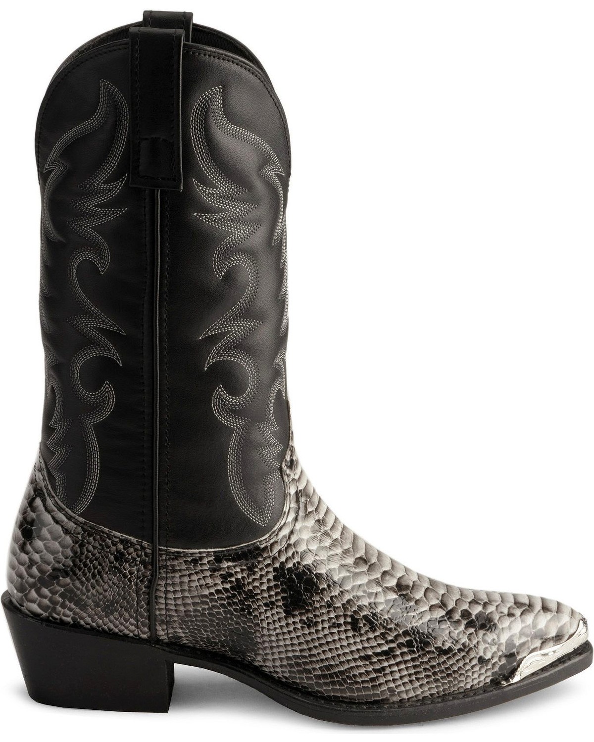 Laredo Men's Monty Snake Print Western Boots Boot Barn