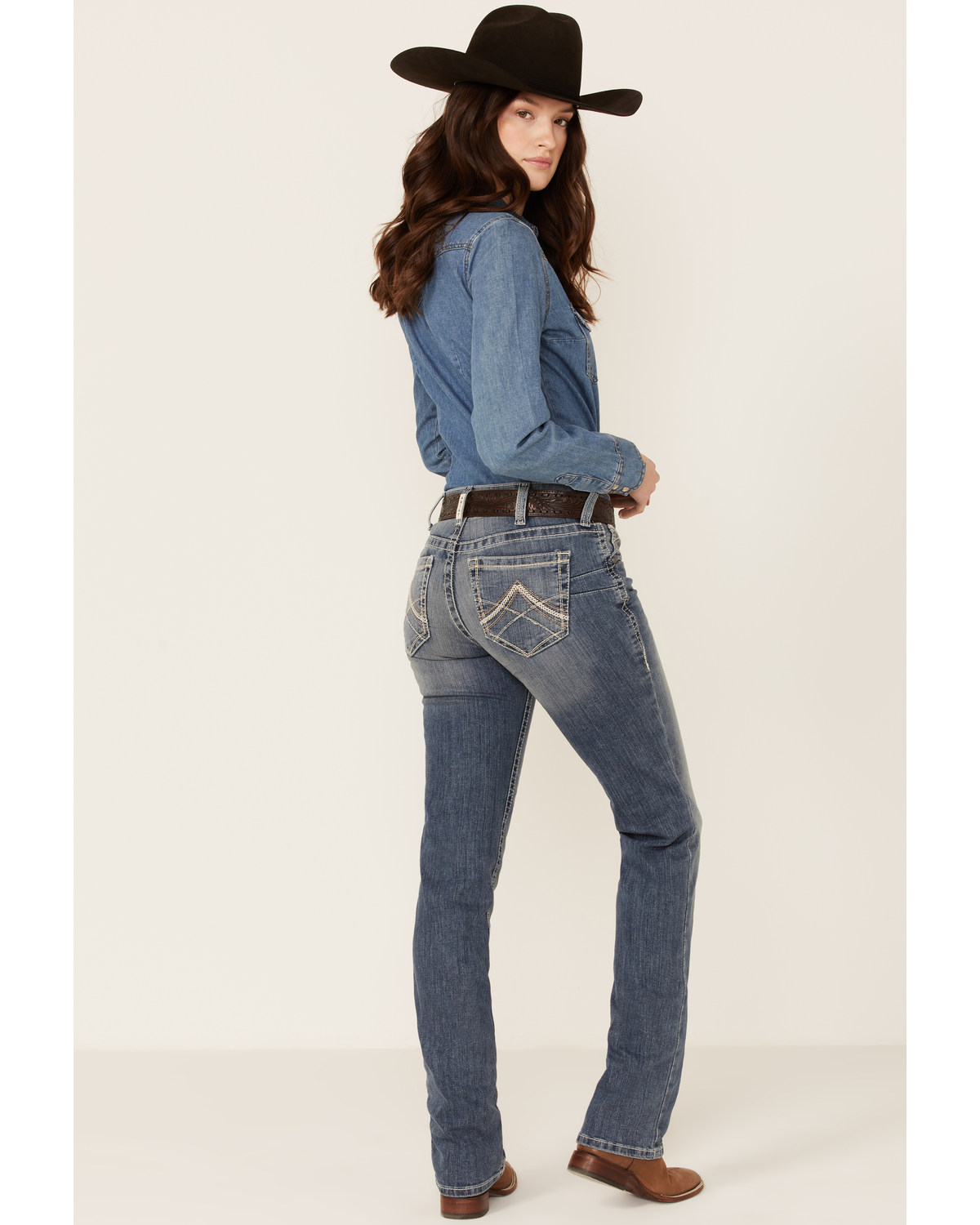 ariat straight leg womens jeans