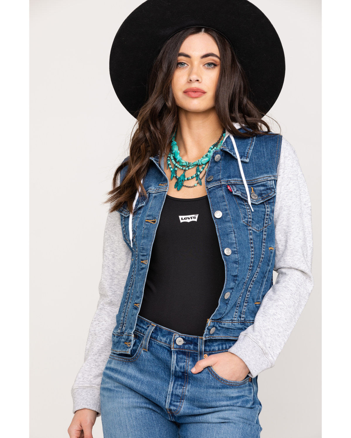 levi's hybrid trucker jacket