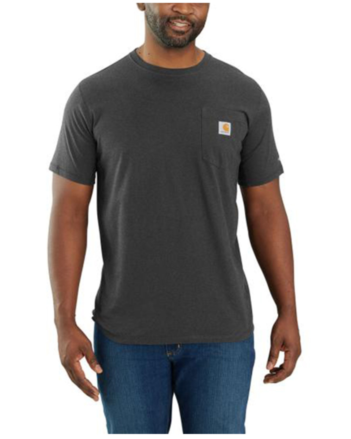 Carhartt Men's Force Relaxed Fit Midweight Short Sleeve Pocket T-Shirt - Tall