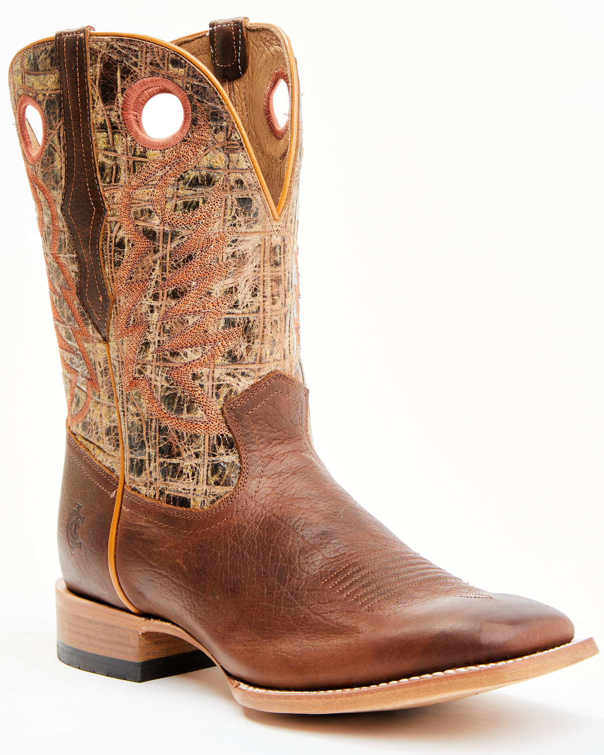 Cody James Men's Union Sumatra Cognac Xero Gravity Performance Western Boots - Broad Square Toe