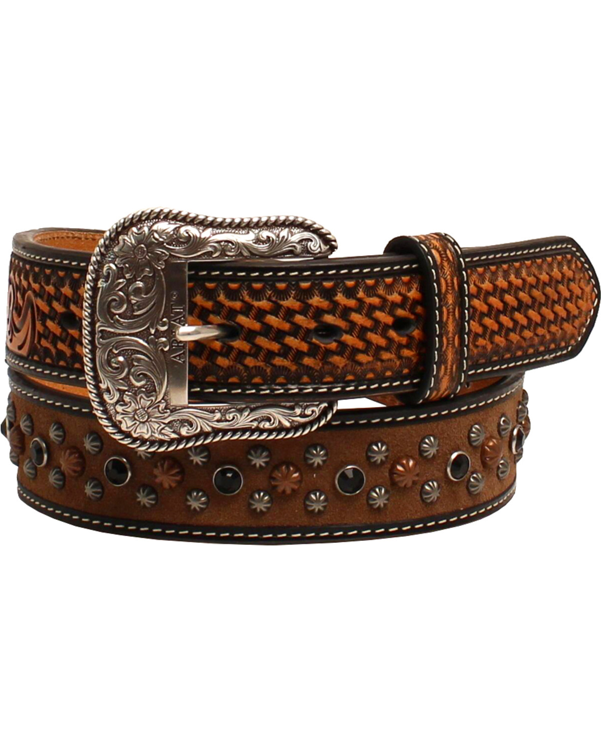mens studded belt
