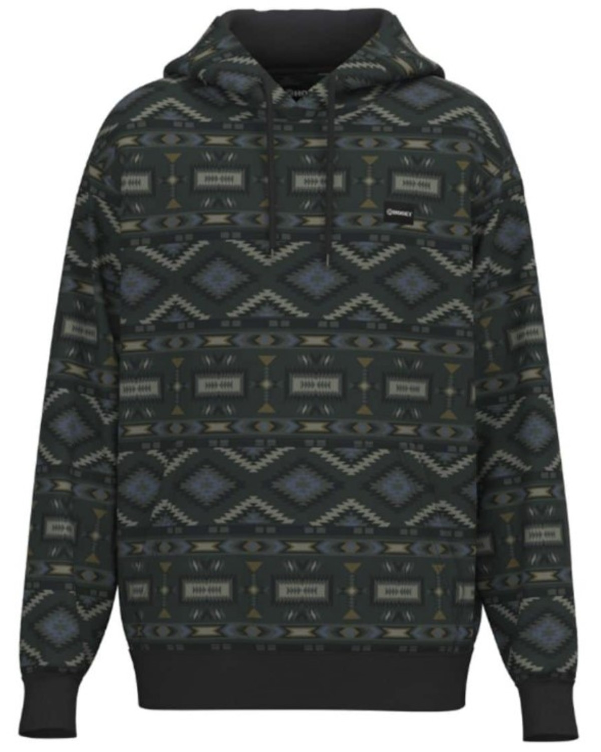 Hooey Boys' Legendary Geo Print Hooded Sweatshirt
