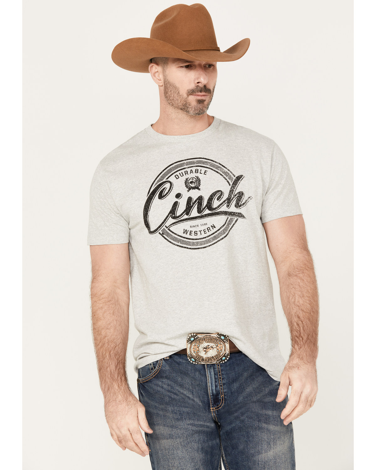 Cinch Men's Durable Short Sleeve Graphic T-Shirt