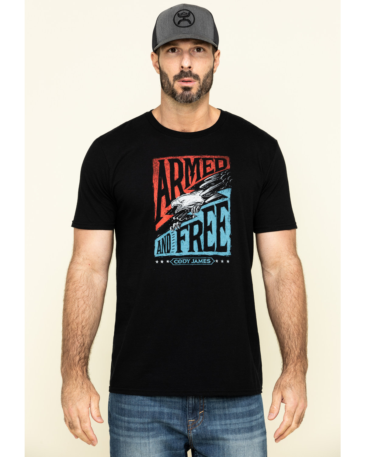 Cody James Men's Armed And Free Graphic T-Shirt | Boot Barn
