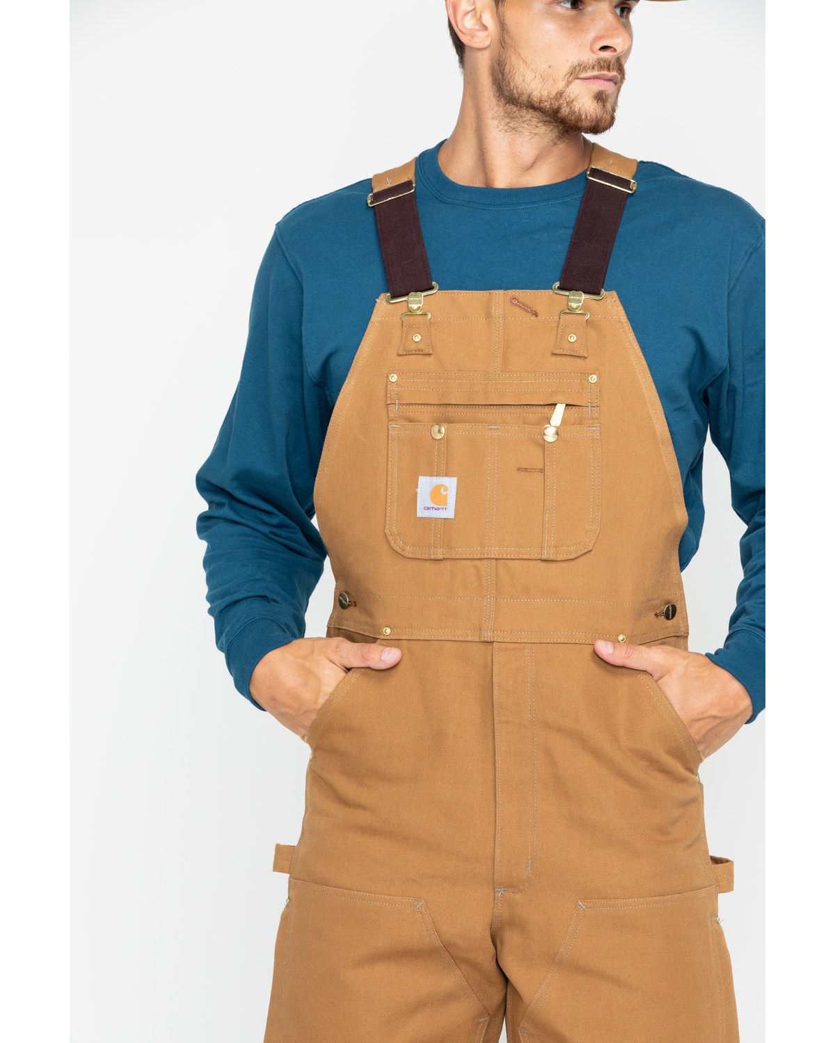 Carhartt bibs shop on sale
