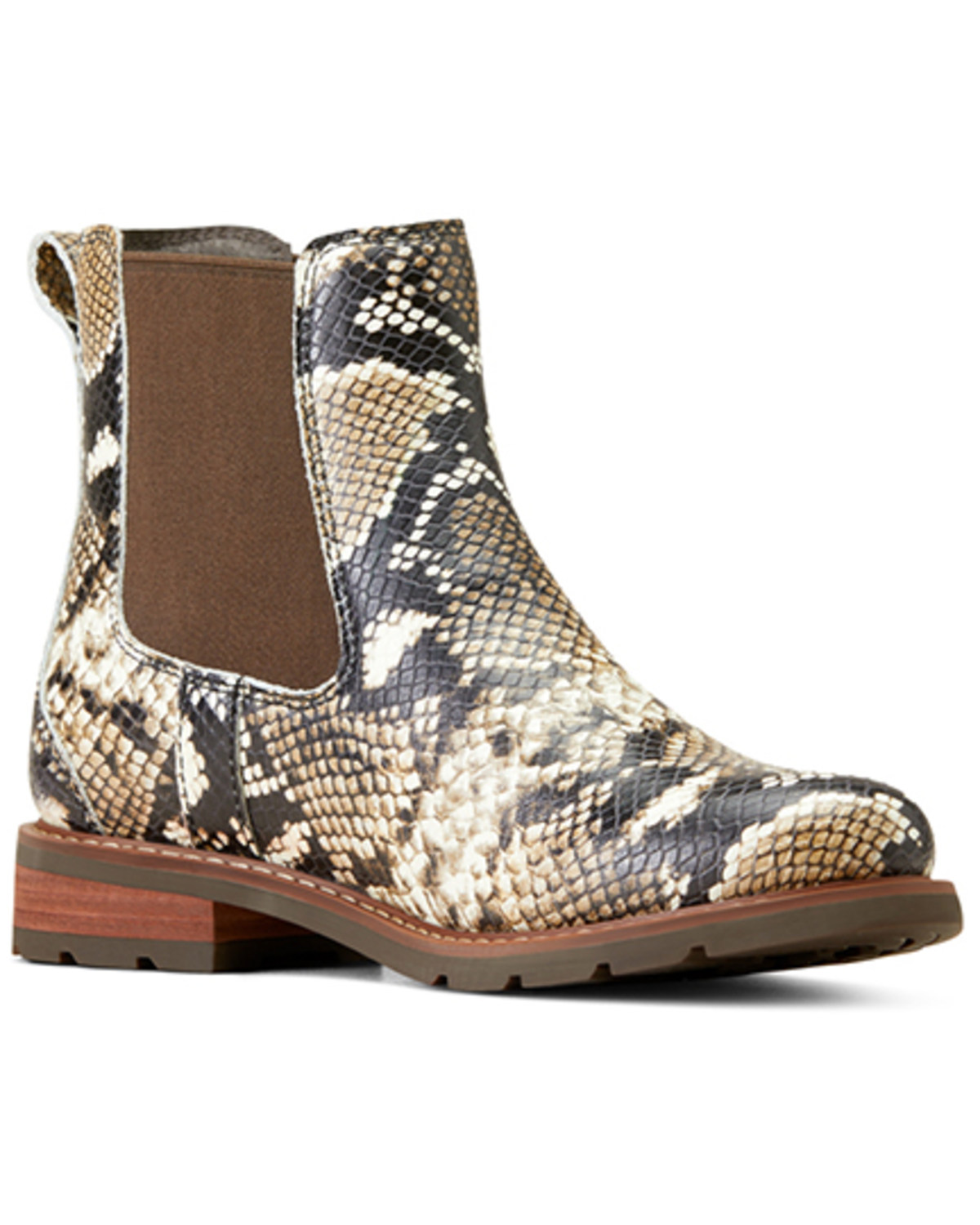 Ariat Women's Snake Print Wexford Boots - Round Toe